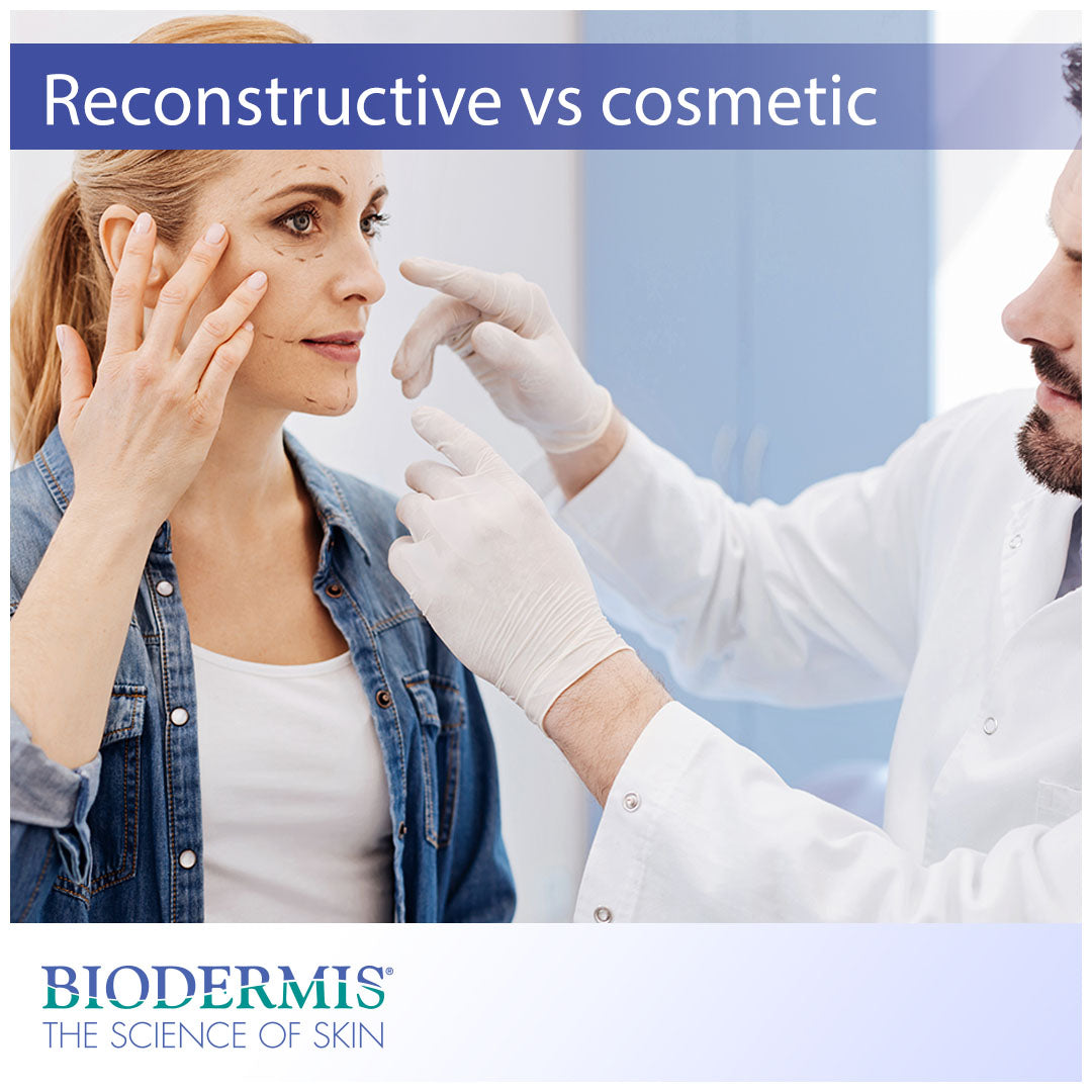 Reconstructive vs Cosmetic Plastic Surgery and Scar Care |  Biodermis.com Biodermis