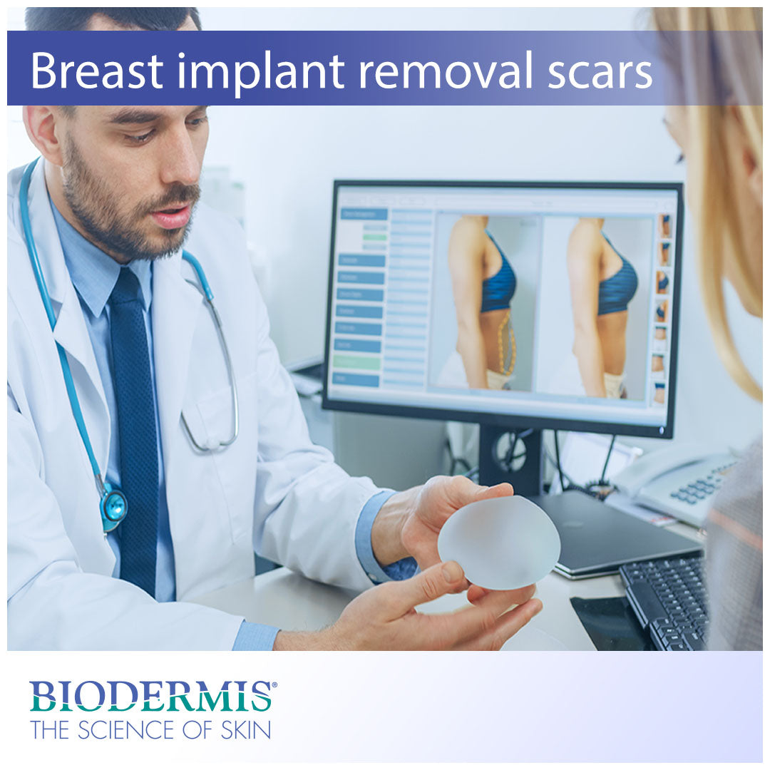 Breast Implant Removal and Scar Treatment |  Biodermis.com Biodermis