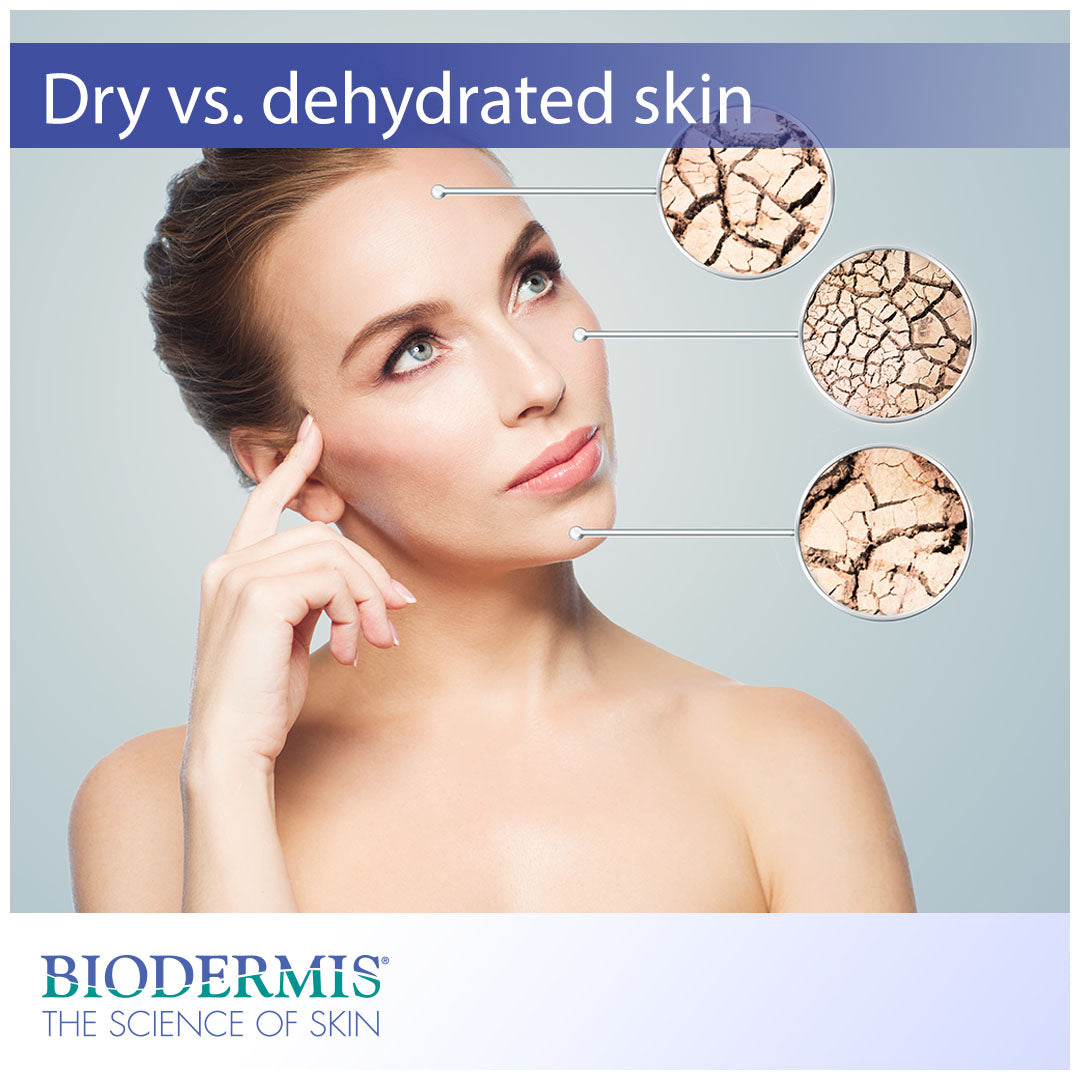 Dry vs. Dehydrated Skin: What’s the Difference? |  Biodermis.com Biodermis