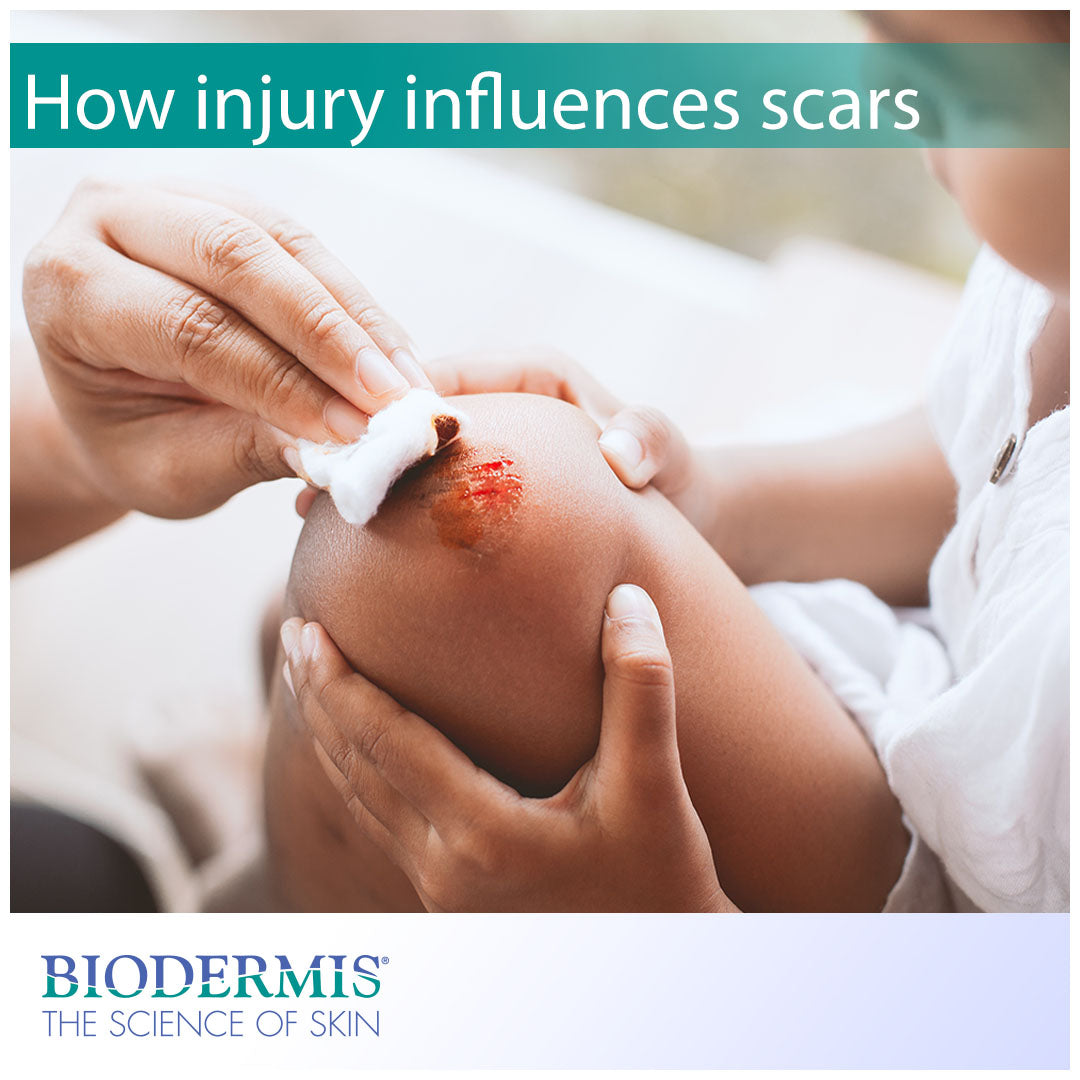 How Injury Type Influences Scar Appearance  |  Biodermis.com Biodermis