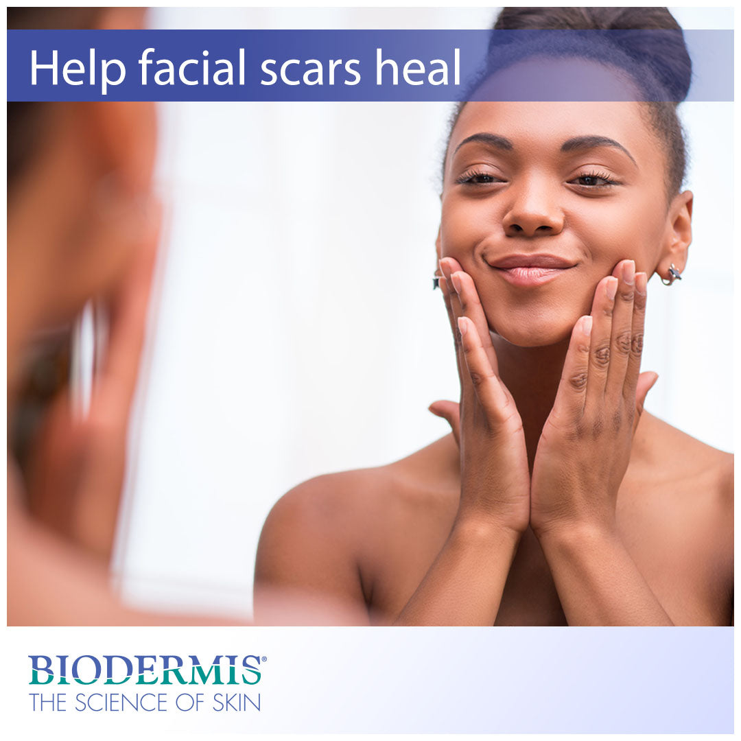 How to Help Facial Scars Heal  |  Biodermis.com Biodermis
