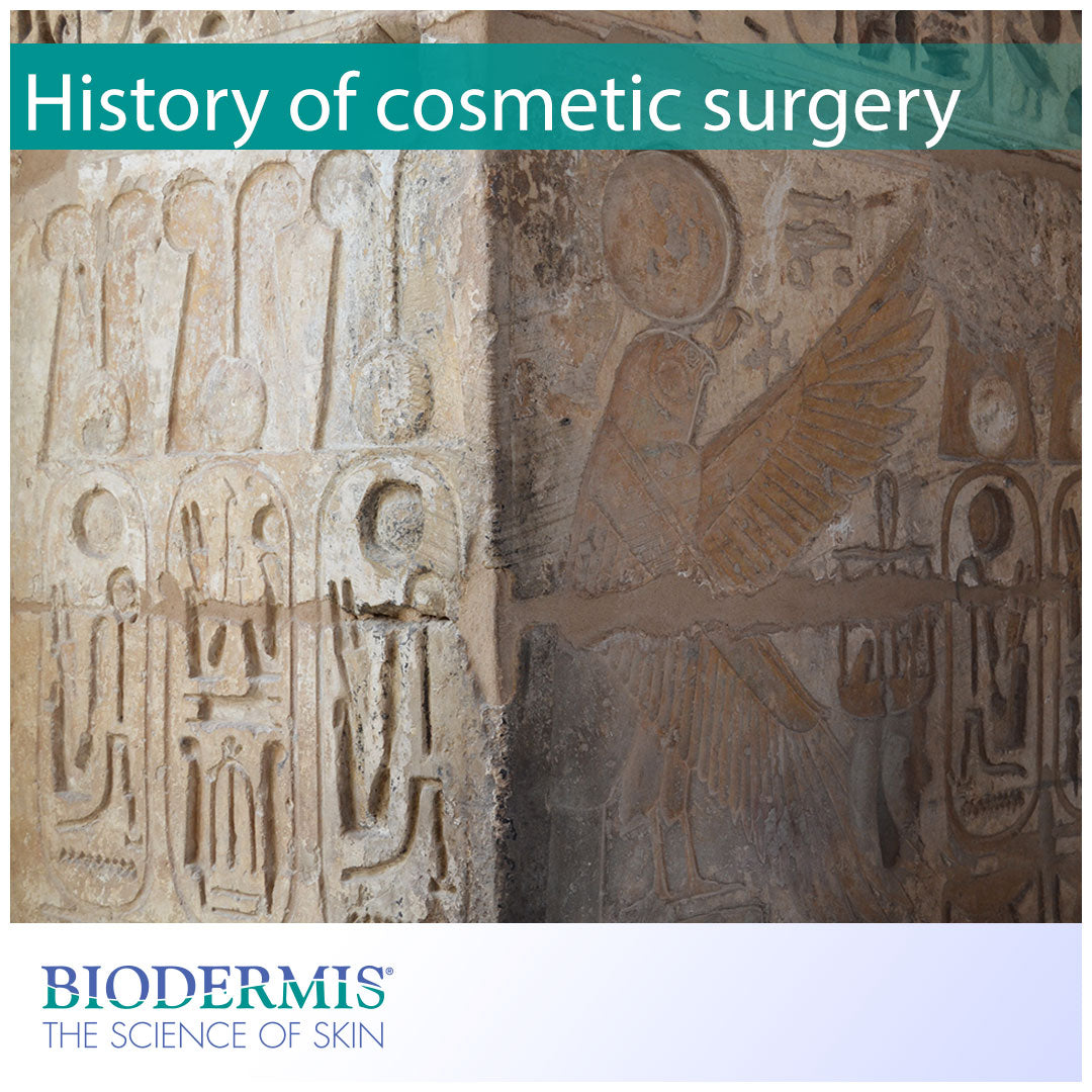 The History of Plastic and Cosmetic Surgery | Biodermis.com Biodermis