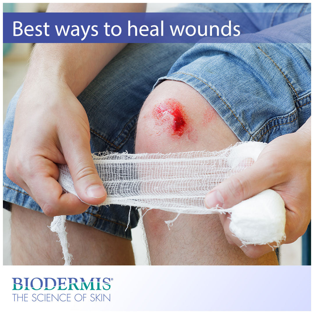 What Are the Best Ways to Help Wounds Heal?  |  Biodermis.com Biodermis