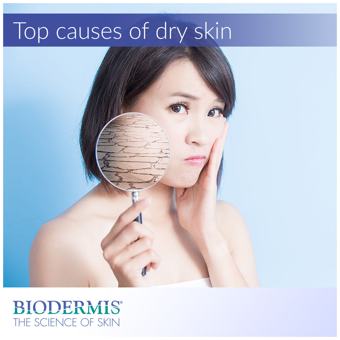 What Are the Top Causes of Dry Skin? |  Biodermis.com Biodermis