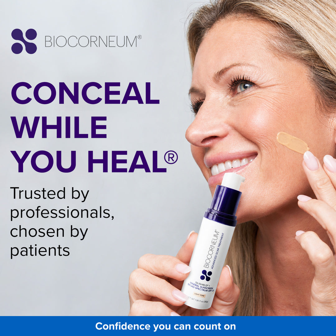 BIOCORNEUM SiliShield + Tinted Mineral SPF 30, Light Tone
