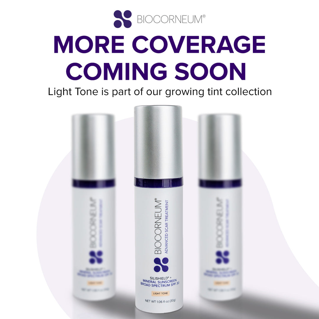 BIOCORNEUM SiliShield + Tinted Mineral SPF 30, Light Tone