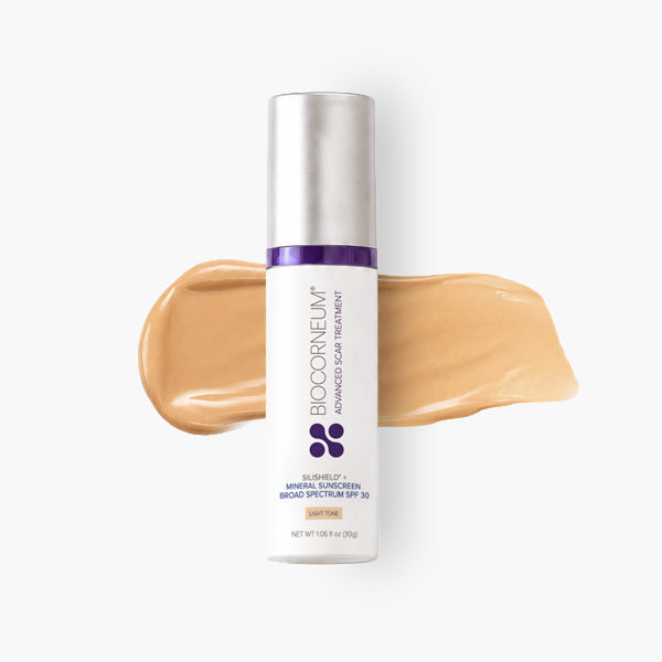 BIOCORNEUM SiliShield + Tinted Mineral SPF 30, Light Tone